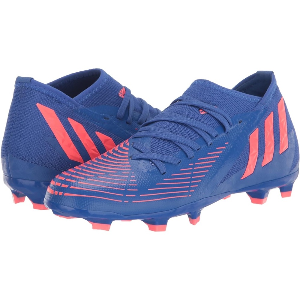 Adidas Unisex Edge 3 Predator Firm Ground Soccer Shoe 36 Ball Game Outdoor Youth